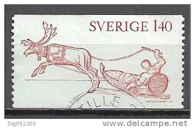 1 W Valeur Used, Oblitérée - SUÈDE - SVERIGE * 1972 - Mi 760 - N° 871-5 - Used Stamps