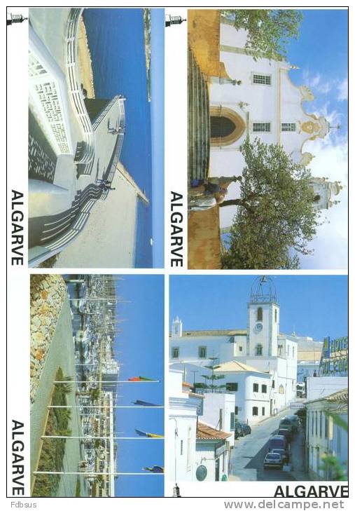 EXPO 98 - 1999  7 ONGELOPEN ZICHTKAARTEN ALGARVE - TAXA PAGA - POSTAGE PAID   KAARTNUMMERS 3 TOT EN MET 9 - Autres & Non Classés