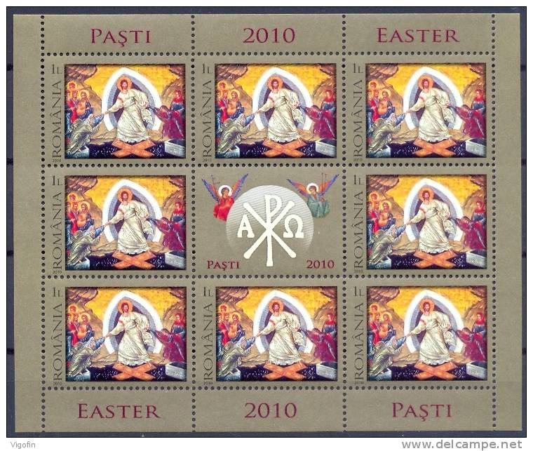 RO 2010-6419 ESTER, ROMANIA, 1v, MNH - Pascua