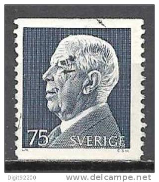 1 W Valeur Used, Oblitérée - SUÈDE - SVERIGE * 1972 - Mi 779 - N° 871-28 - Used Stamps