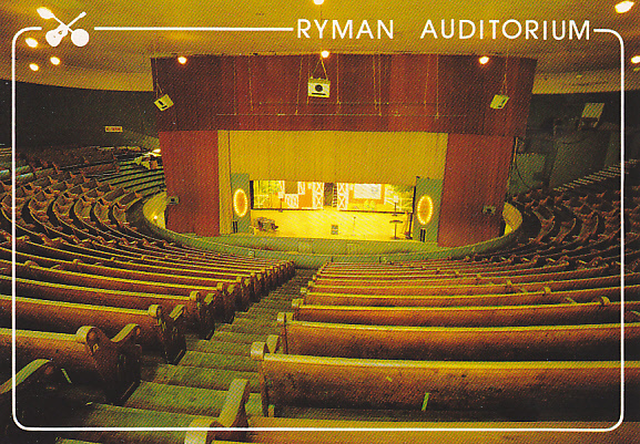 Ryman Auditorium, Nashville, Tennessee - Nashville