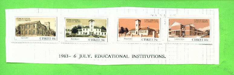 CISKEI - 1983 Educational Institutions MM - Ciskei