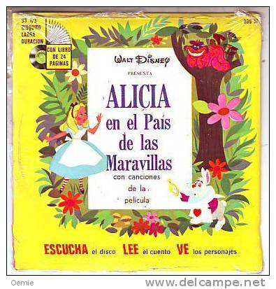 ALICE AU PAYS DES MERVEILLES  ° EN ESPAGNOL °°°    ALICIA  EN EL  PAIS DE LAS MARAVILLAS   ( NEUF ) - Otros - Canción Española