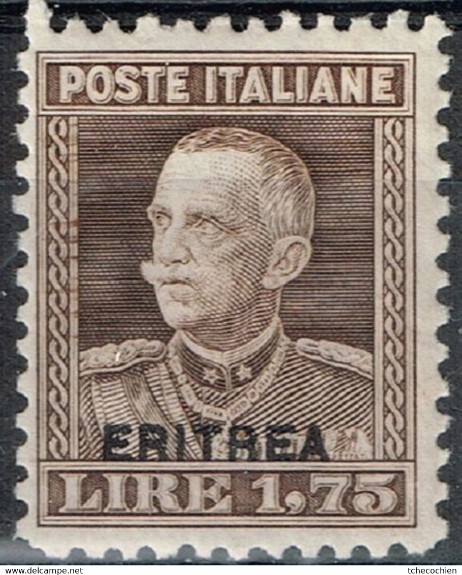 Erythrée - 1928 - Yvert & Tellier N° 131* - Eritrea