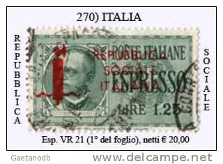 Italia-A.00270 - Afgestempeld