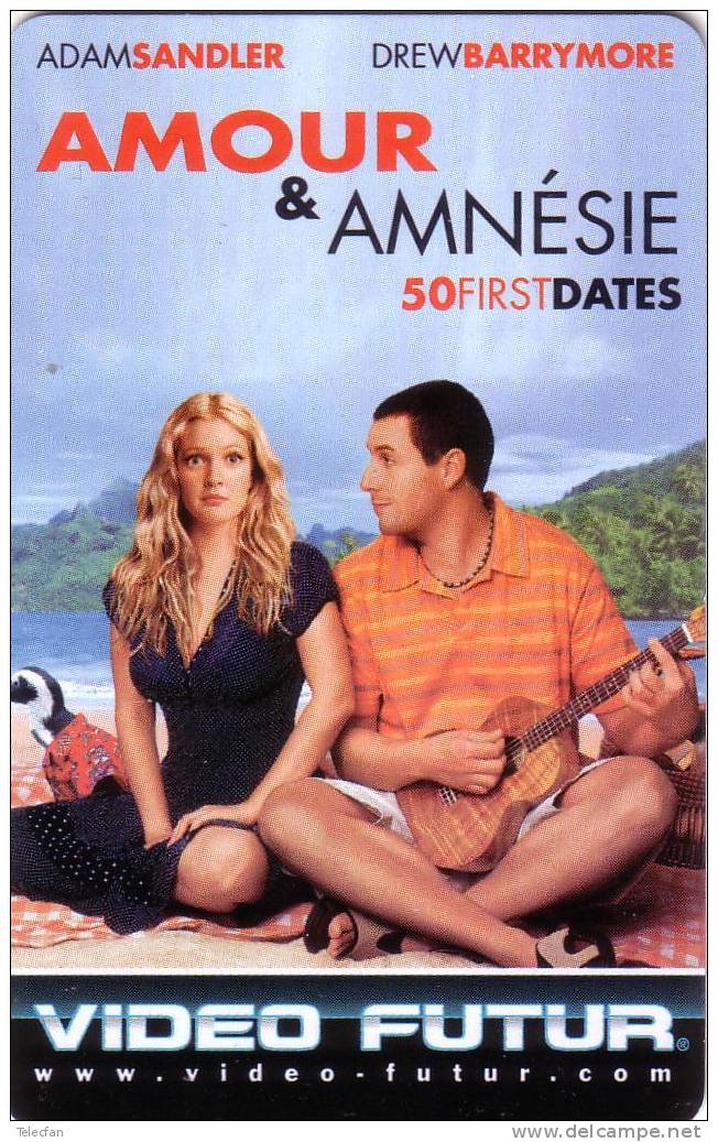 AMOUR ET AMNESIE  VF 269 ADAMS SANDLER DREW BARRYMORE SUPERBE LUXE - Collectors