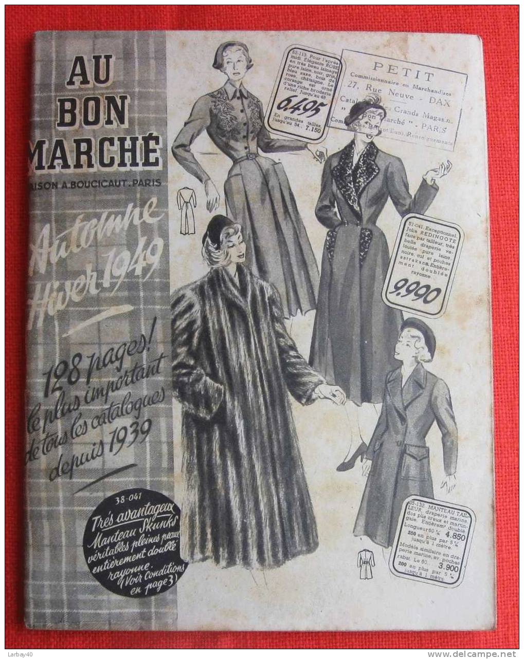 Au Bon Marche Automne Hiver 1949 - Pubblicitari