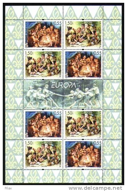 LOT BUL 0706MSt - BULGARIA 2007 - EUROPA (Scouting) M/S - 2007