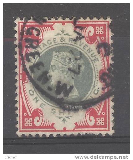 GB 1887 1900 1s Red/Green Fine Used - Oblitérés