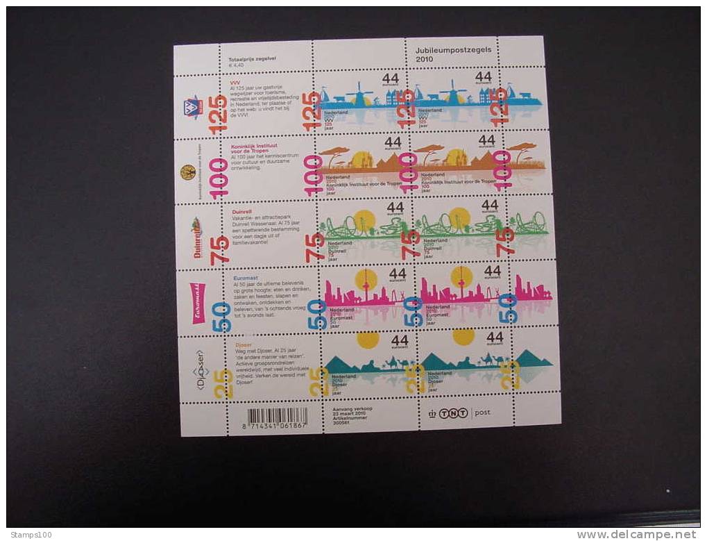 NEDERLAND   JUBILEUM UITGAVE  2010   MNH**    (1018000) - Neufs