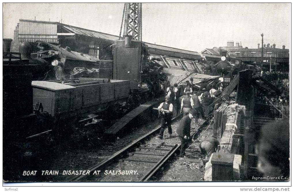 SALISBURY - BOAT TRAIN DISASTER - ANIMATED - Salisbury