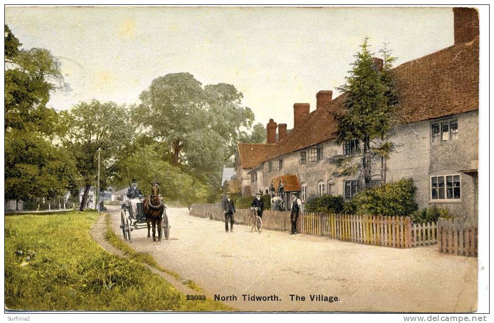 NORTH TIDWORTH - THE VILLAGE 1907 - Sonstige & Ohne Zuordnung