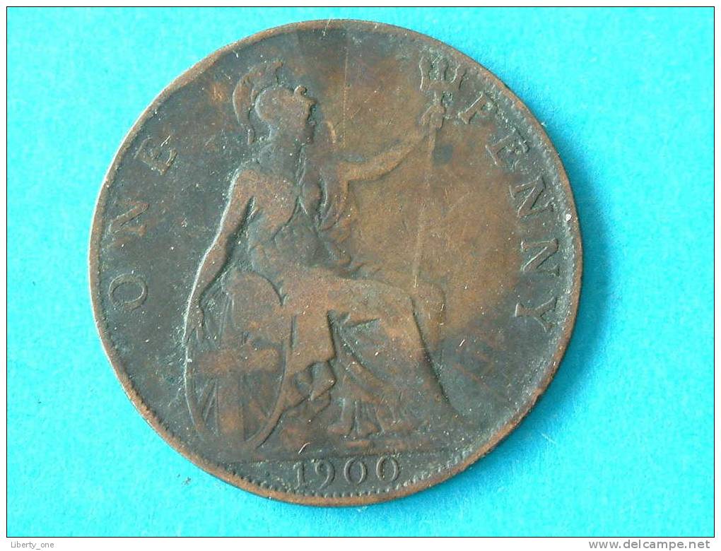 1900 - 1 PENNY / KM 790 ( For Grade, Please See Photo ) ! - D. 1 Penny