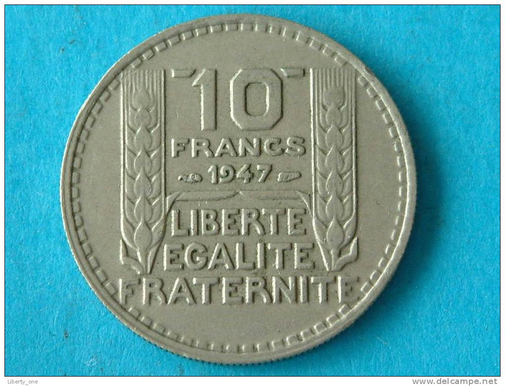 1947 - 10 FRANCS / KM 909.1 ( For Grade, Please See Photo ) ! - Autres & Non Classés