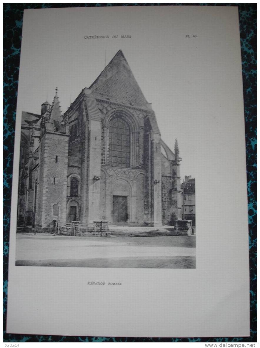 Librairie De L'Architecture Et Des Arts 1931  /  Cathédrale Du MANS ( Sarthe ) - Arquitectura