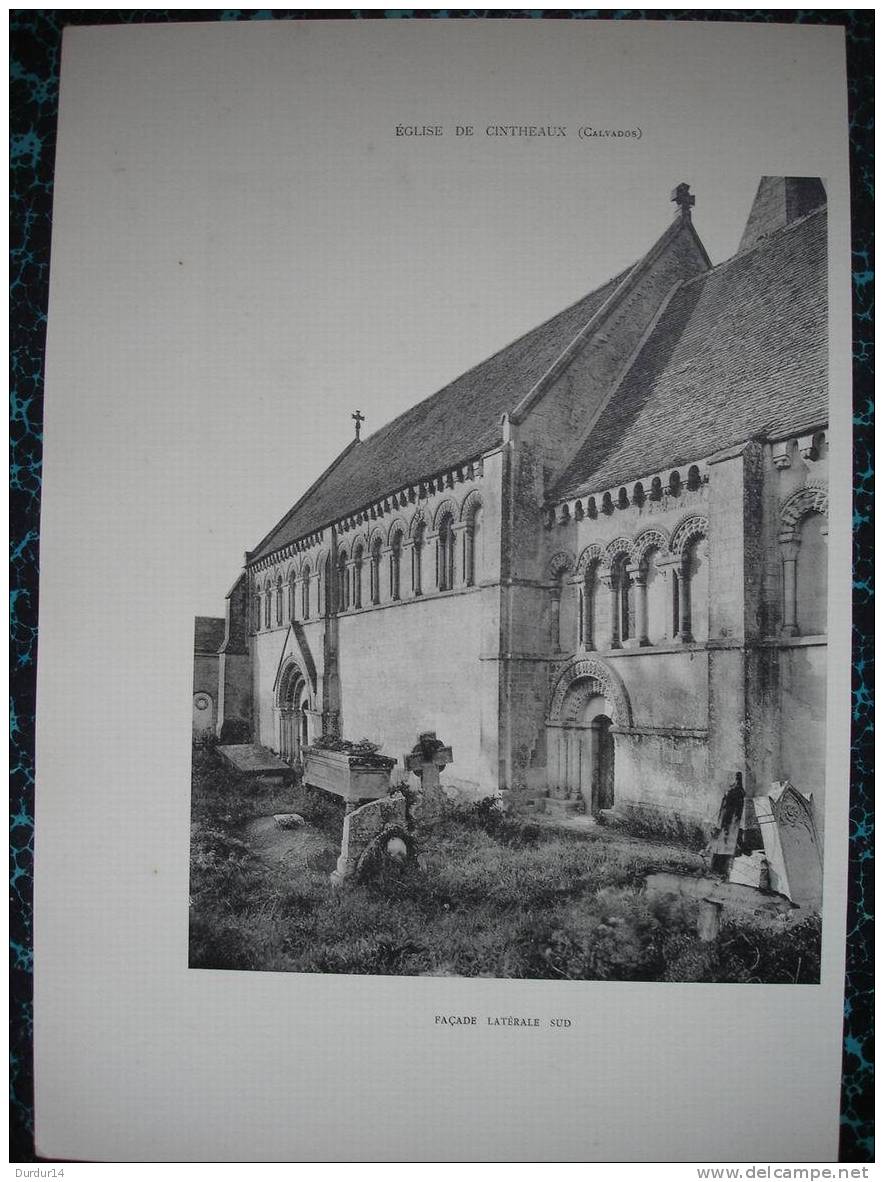 Librairie De L´Architecture Et Des Arts 1931  /  Église De CINTHEAUX (  Calvados ) - Architektur