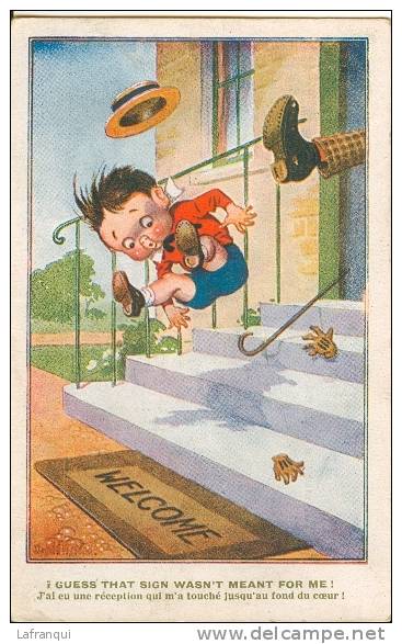 Illustrateur- Ref B142- Humour -humoristique - Illustrateur  Donald Mc Gill - Enfants    - Carte Bon Etat - - Mc Gill, Donald