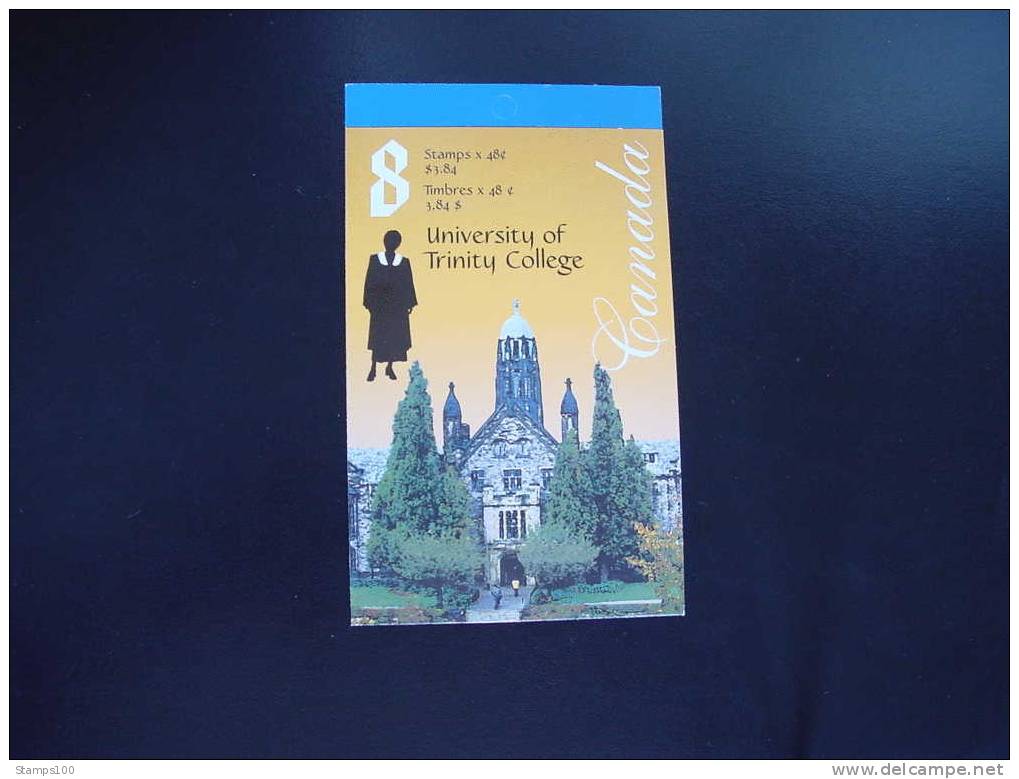 CANADA,  2002,  BOOKLET # 256 UNIVERSITY OF TRINITY COLLEGE, MNH** (1033000) - Carnets Complets