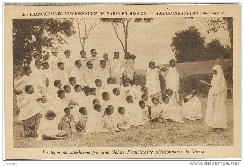 Ambohidratrimo Leçon De Catechisme Mission Oblats - Madagascar