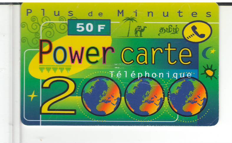 Power Carte - Opérateurs Télécom