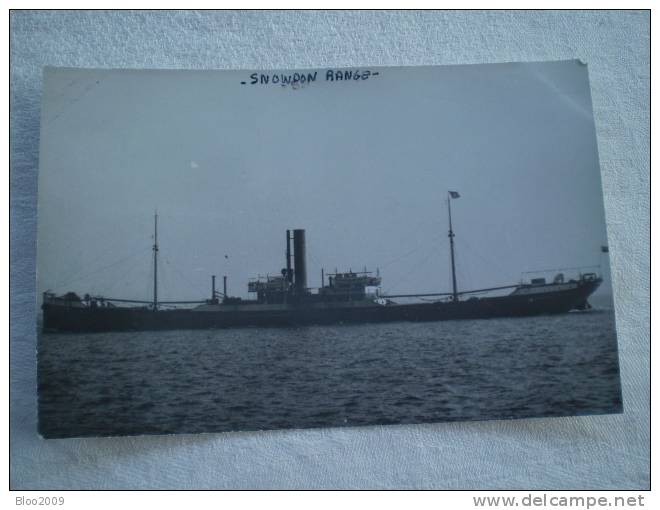 Photographie De Bateaux "SNOWDON RANGE1906"  BR  N° 45-41 - Commerce