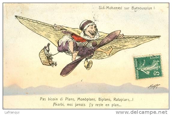 Illustrateurs- Ref B29 - Illustrateur  Maghreb - Humour -humoristique - Editeur Chagny A Alger  -  Carte Bon Etat - - Chagny