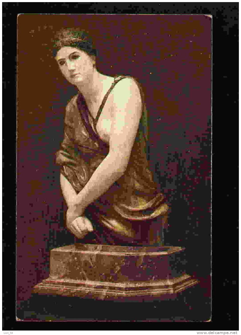 27933 / GERMANY Art Max KLINGER - KASSANDRA GREECE Greek Mythology Sculpture Postcard 27933 - Klinger, Max