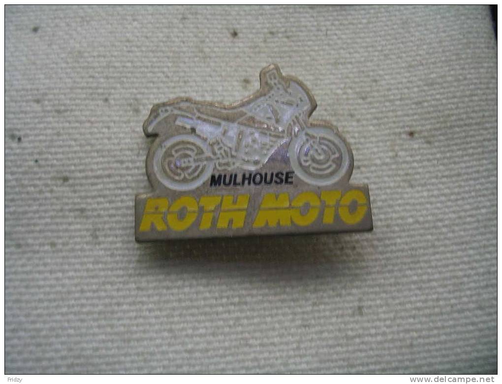 Pin's Moto ROTH Concessionnaire à MULHOUSE - Motos