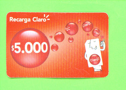 CHILE - Remote Phonecard As Scan - Chile