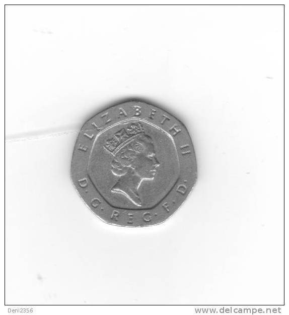 Pièce De 20 Pence Royaume-uni 1995 - 20 Pence