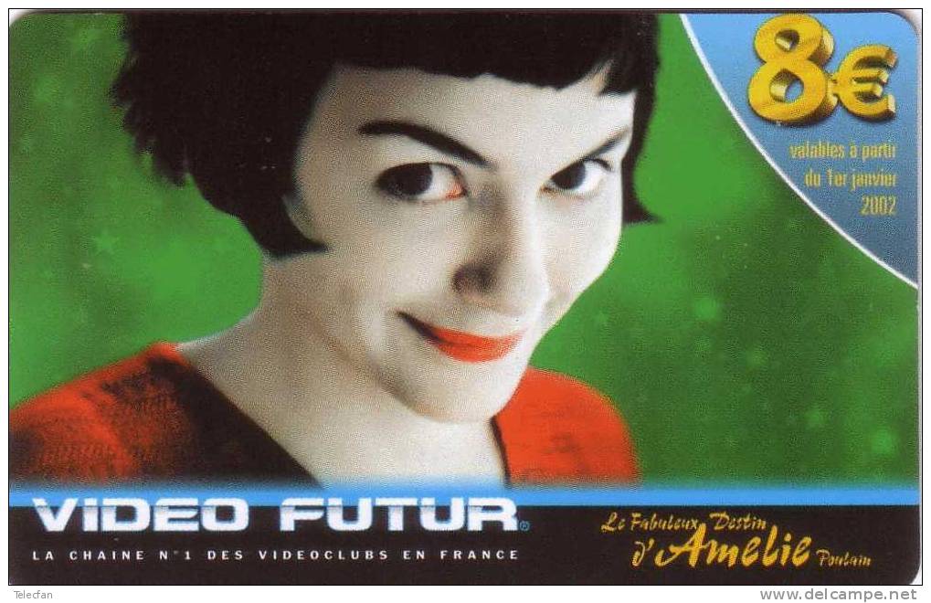 VF CARTE COLLECTOR 8€   LE FABULEUX DESTIN D´AMELIE POULAIN   RARE  SUPERBE NEUVE LUXE - Collectors