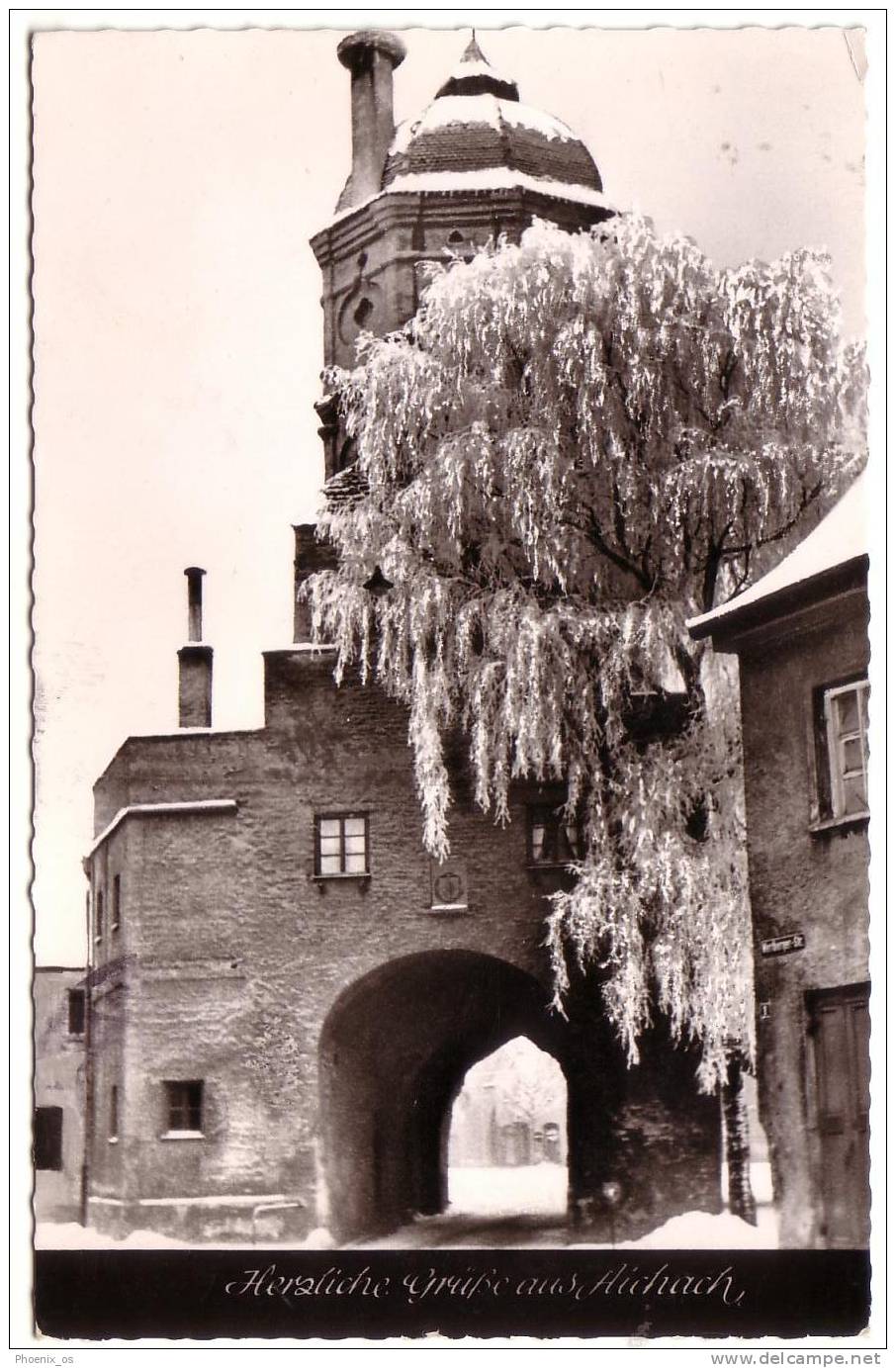 GERMANY - Aichach, City Tower, Year 1976 - Aichach