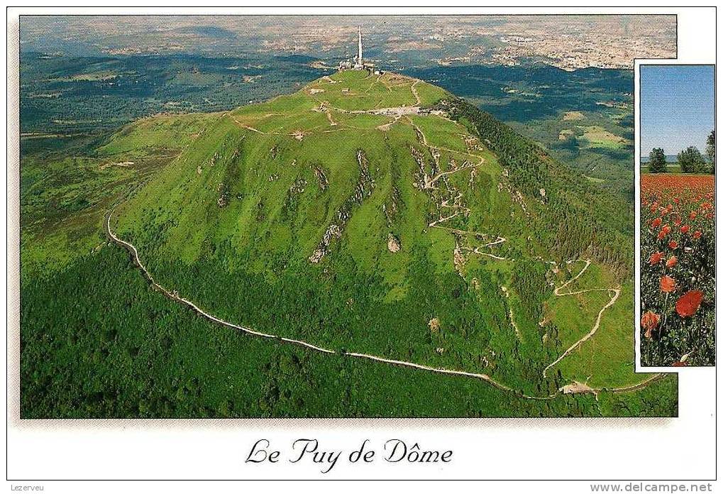 CP 63 LE PUY DE DOME ROUTE DU SOMMET VOIE ROMAINE - Other & Unclassified