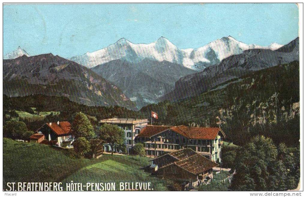 7777    Svizzera    St. Beatenberg  Hotel-Pension  Bellevue  VGSB   1907 - Beatenberg