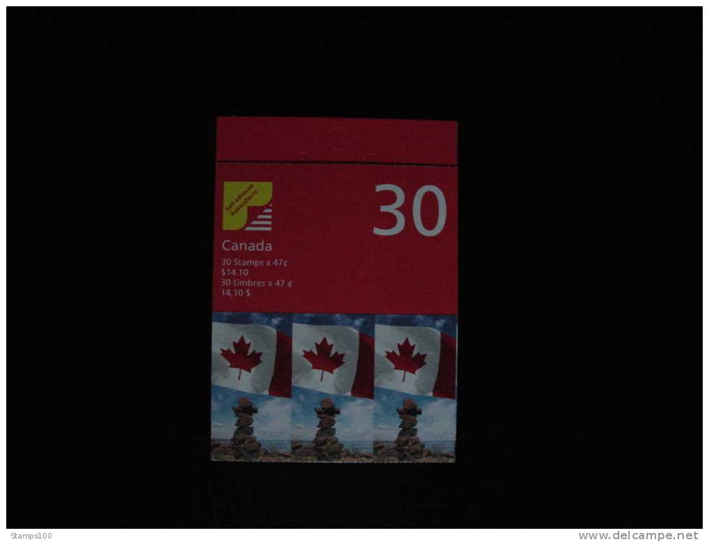 CANADA, 1983, BOOKLET # 237, FLAG AND INUKSHUK, MNH**, (1035500) - Carnets Complets