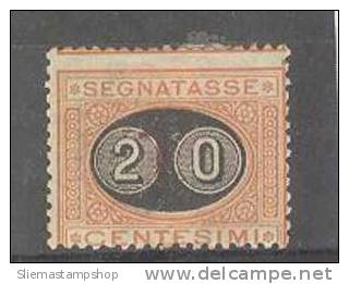 ITALY - 1890/91 20C ON 1C - V2627 - Nuevos