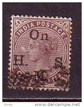 P3327 - BRITISH COLONIES INDIA SERVICE Yv N°31 - 1882-1901 Impero