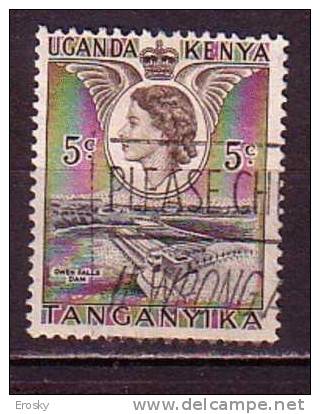 P3486 - BRITISH COLONIES KENYA UGANDA TANGANYKA Yv N°90 - Kenya, Ouganda & Tanganyika