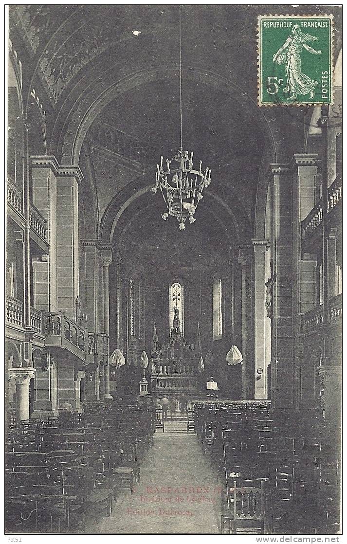 64 - Hasparren : Intérieur De L'église - Hasparren