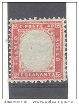 ITALY - 1862 VITT EMM II - V2638 - Ungebraucht