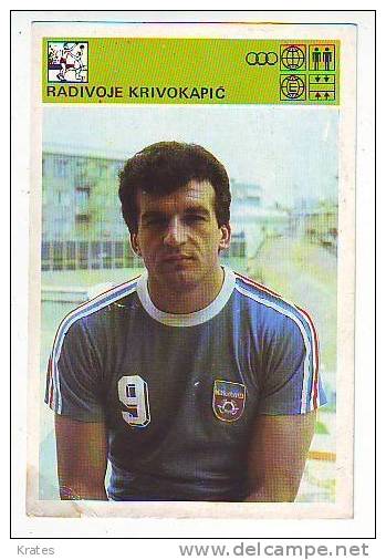 Svijet Sporta Cards - Radivoje Krivokapi&#263;  71 - Handball