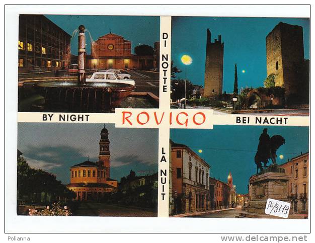 PO9119# ROVIGO - Vedutine Notturne  No VG - Rovigo