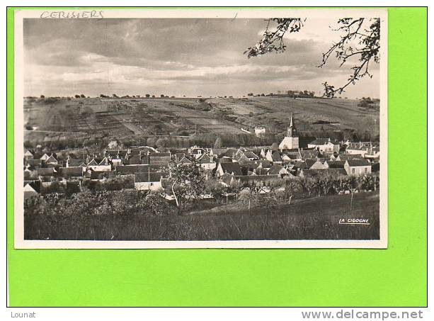 89 CERISIERS : Vue Générale La Cigogne - Cerisiers