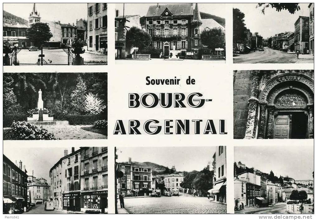 SSouvenir De Bourg Argental   Carte Multivues - Bourg Argental