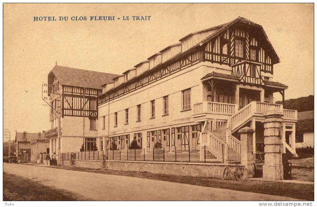 LE TRAIT HOTEL DU CLOS FLEURI - Le Trait