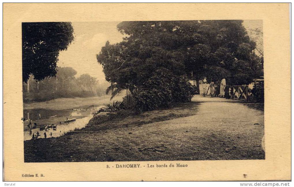 DAHOMEY [Bénin] - Les Bords Du Mono - Dahomey