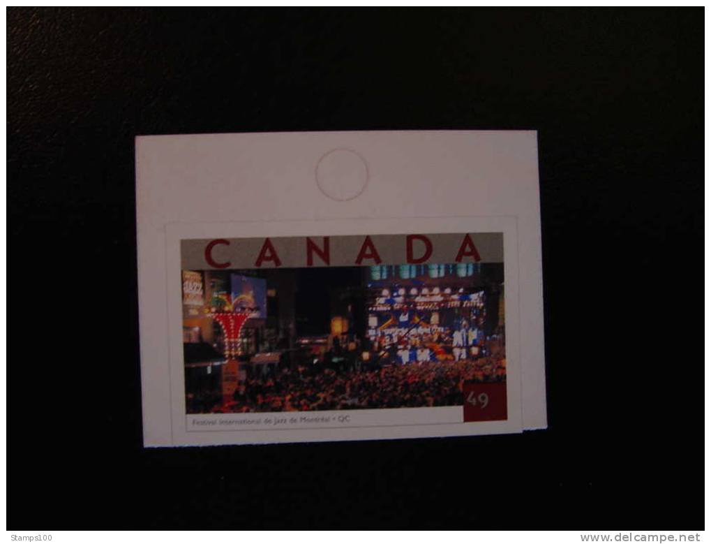 CANADA, 2004, SCOTT # 2021, TOURIST ATTRACTIONS FESTIVAL INTERNATIONAL DE JAZZ DE MONTREAL , MNH**, (043801) - Ongebruikt