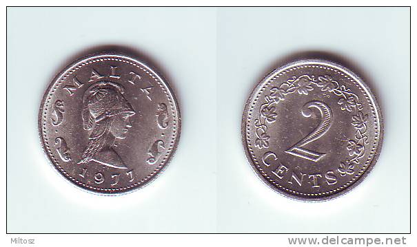 Malta 2 Cents 1977 - Malte