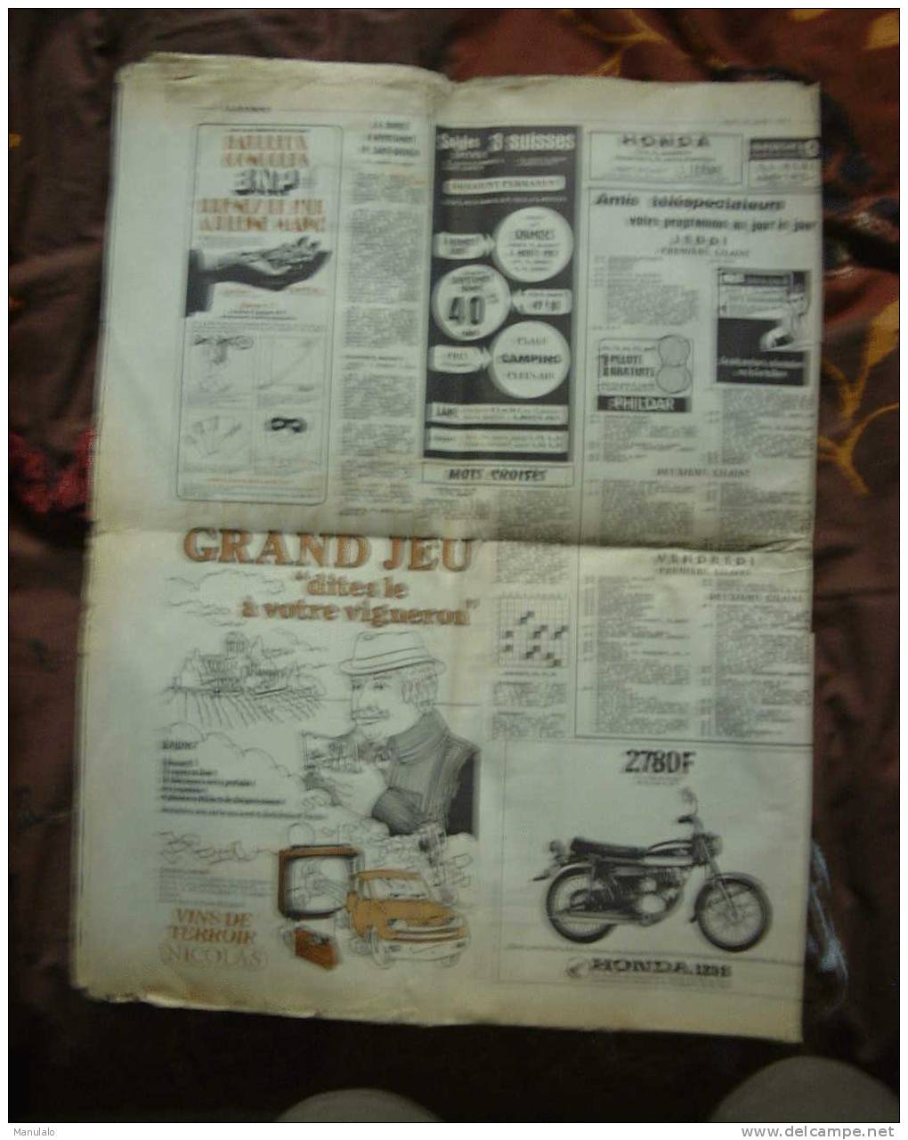 Journal - L´aisne Nouvelle - Jeudi 20 Avril 1972 - Andere & Zonder Classificatie