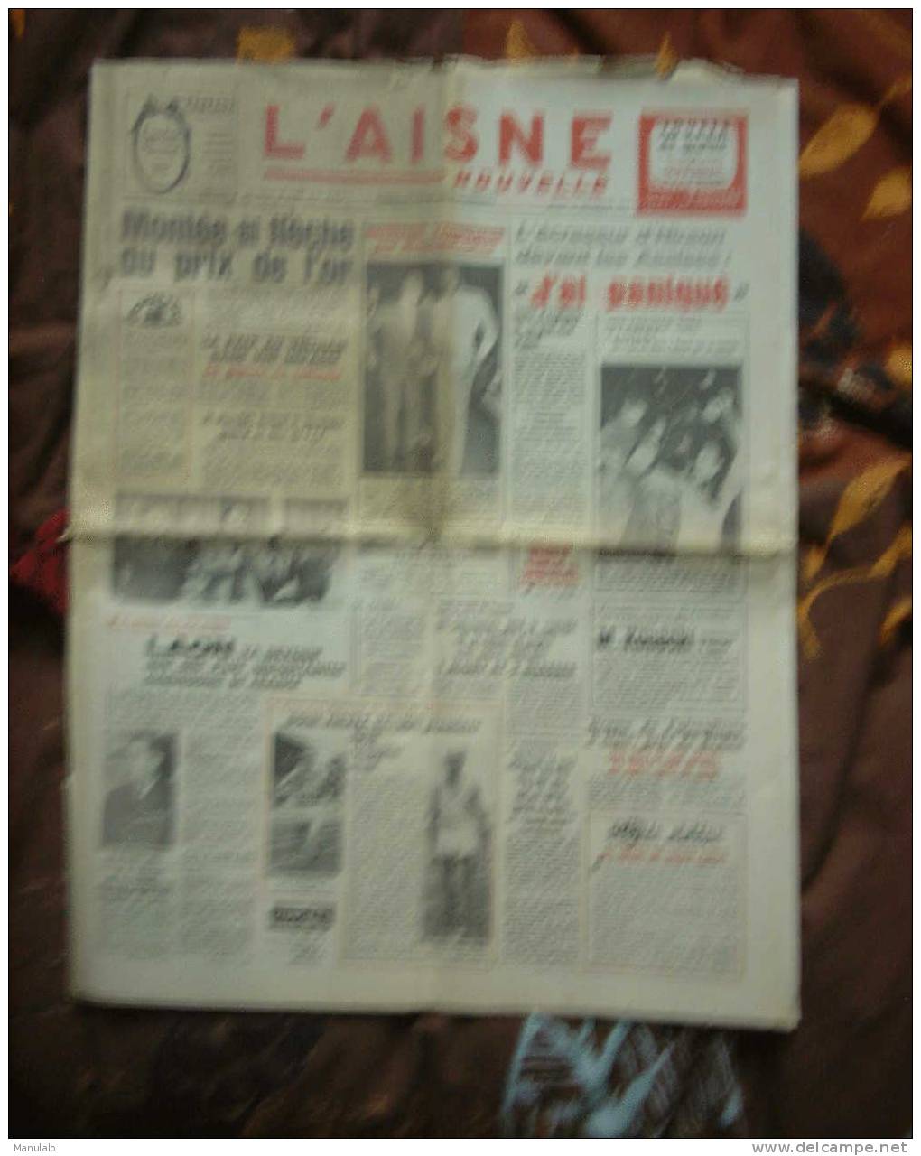 Journal - L´aisne Nouvelle - Mardi 19 Décembre 1972 - Andere & Zonder Classificatie